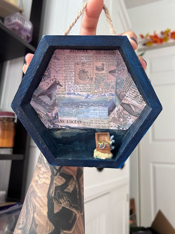 Treasure Chest Shadow Box