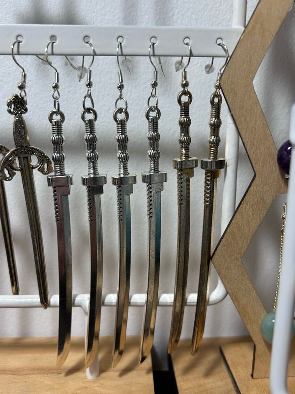 Katana Earrings