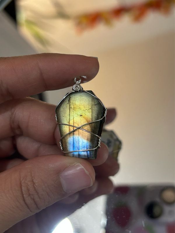Labradorite Coffin #4