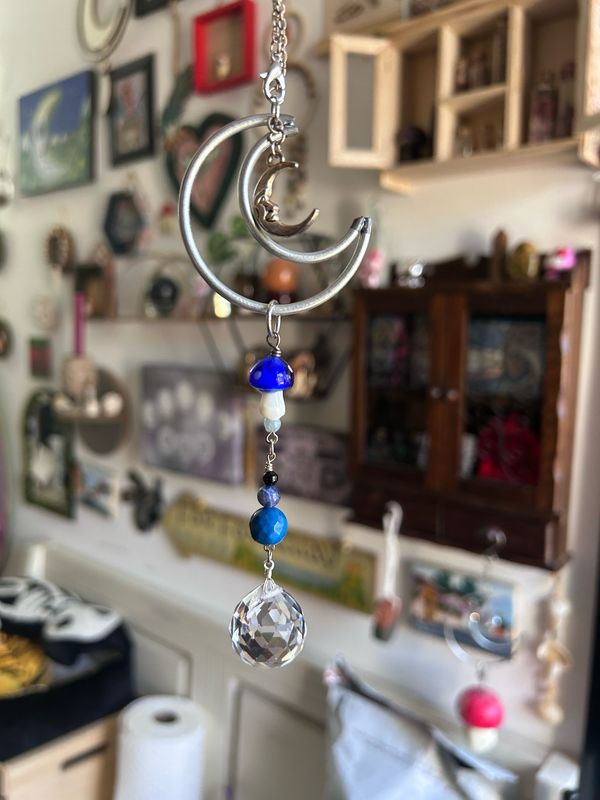 Throat Chakra Car Charm