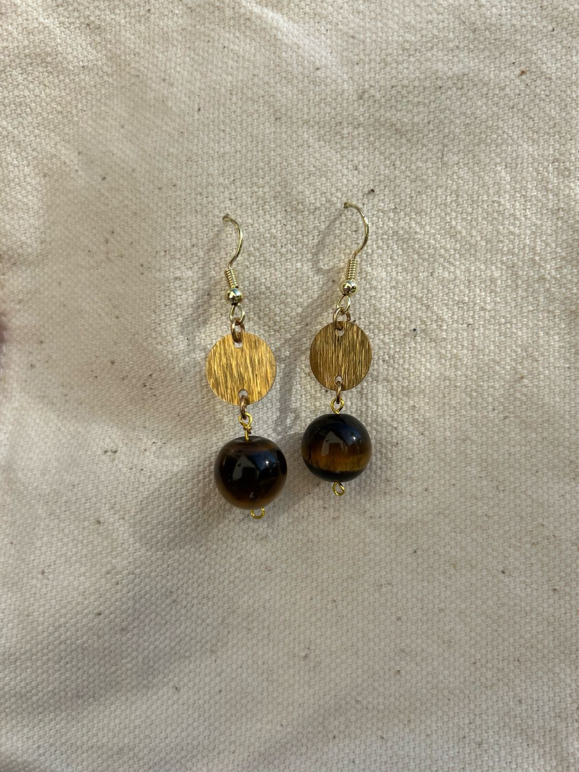 Tiger’s Eye Earrings