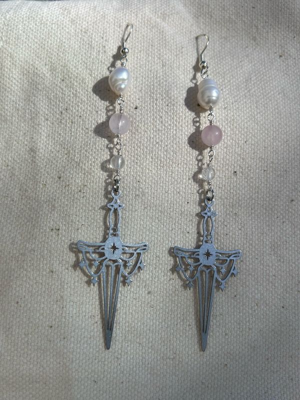 Love and Peace Fantasy Earrings