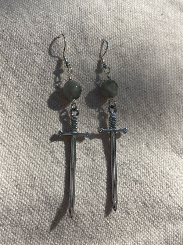 Labradorite Swords