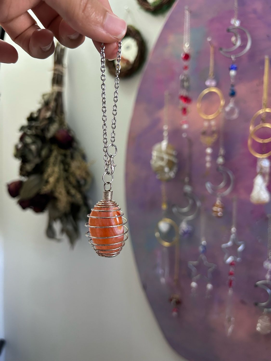 Carnelian Car Charm
