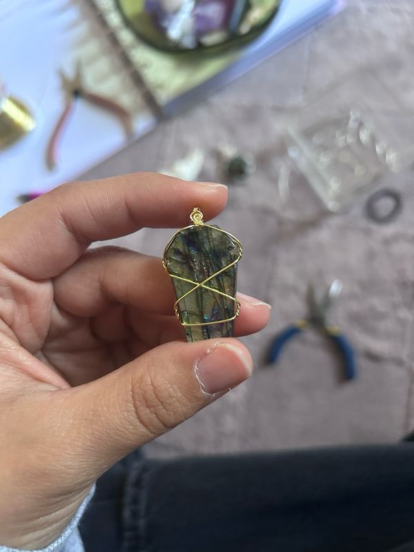 Labradorite Coffin #5