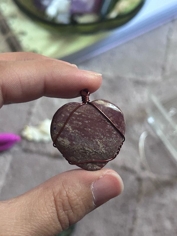 Petrified Wood Heart