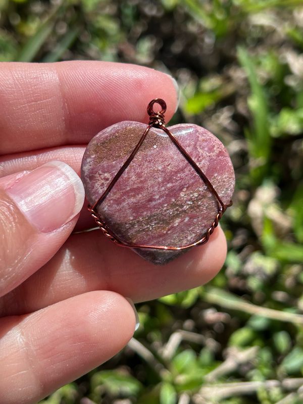 Petrified Wood Heart