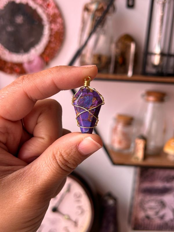 Purple Mojave Turquoise