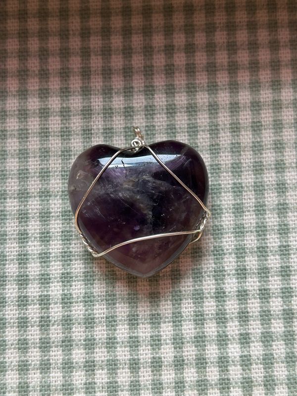 Amethyst Heart