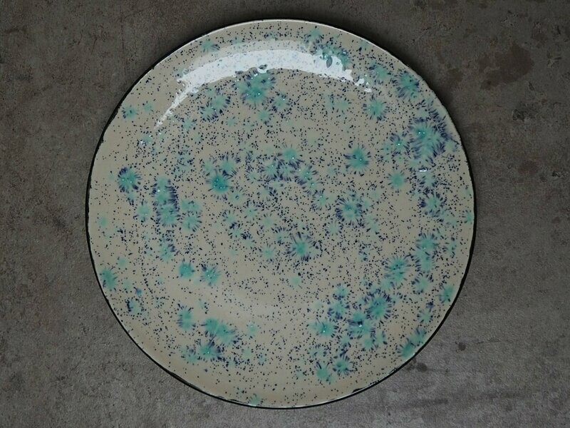 Teller Kristalle,  Ø 25 cm