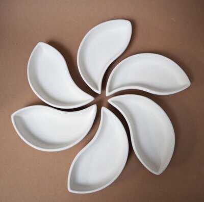 Schalen Segment Blume (6 Stück)