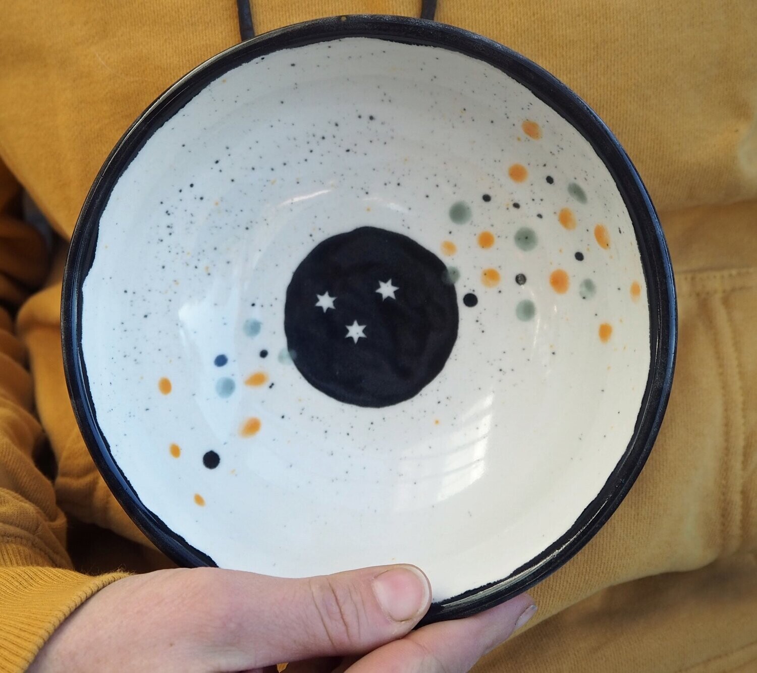 Geschenkbox Müsli Schale Sternchen Ø15 cm