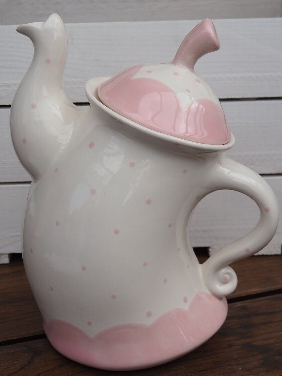 Dancing Pot - Tanzende Teekanne handbemalt