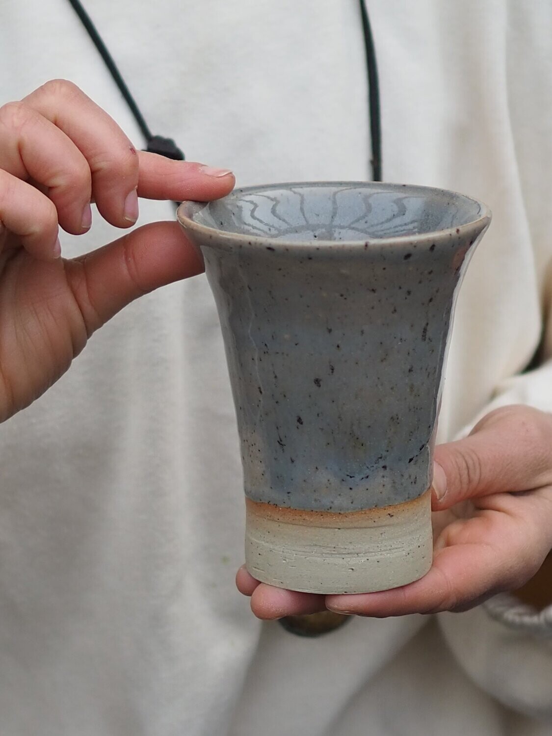 Selbstgedrehte Vase