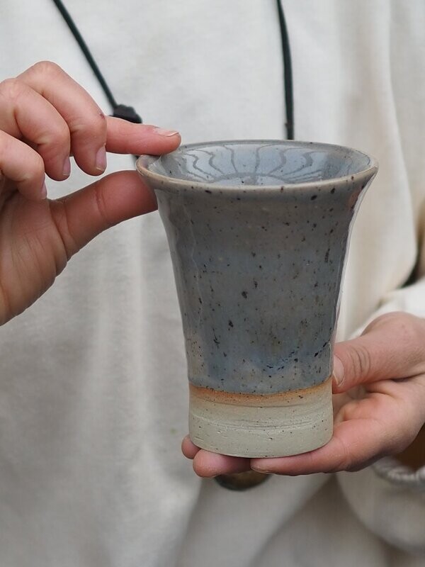 Selbstgedrehte Vase