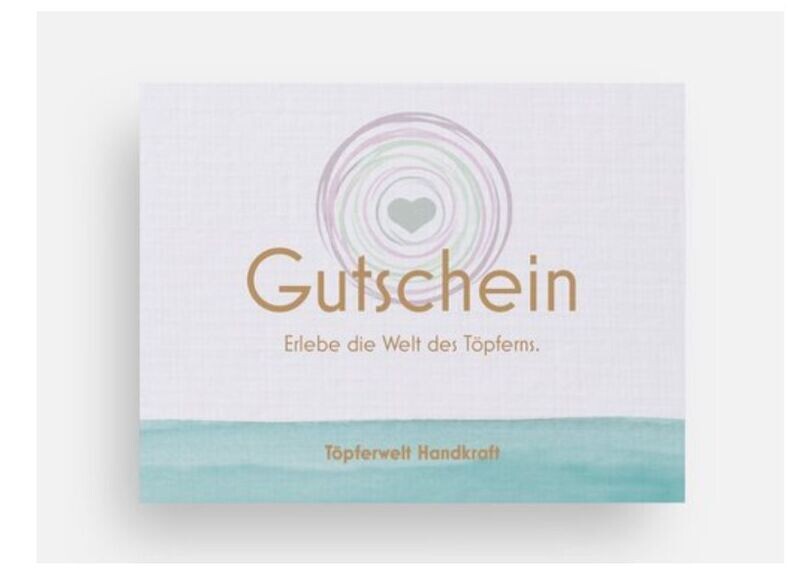 Gutschein: 3stündiger Drehkurs für 2 Gutschein: 3stündiger Drehkurs für 2