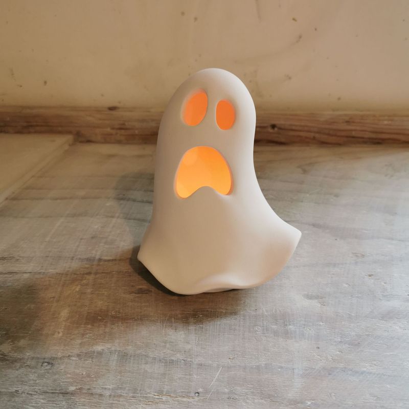 Halloween Geist Gespenst Teelichthalter