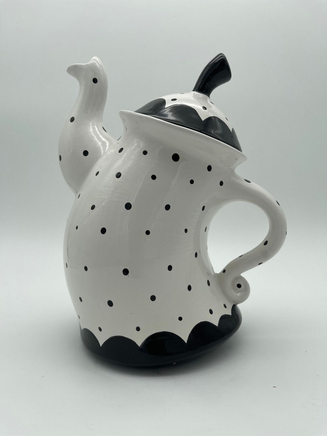 Dancing Pot - Tanzende Teekanne handbemalt