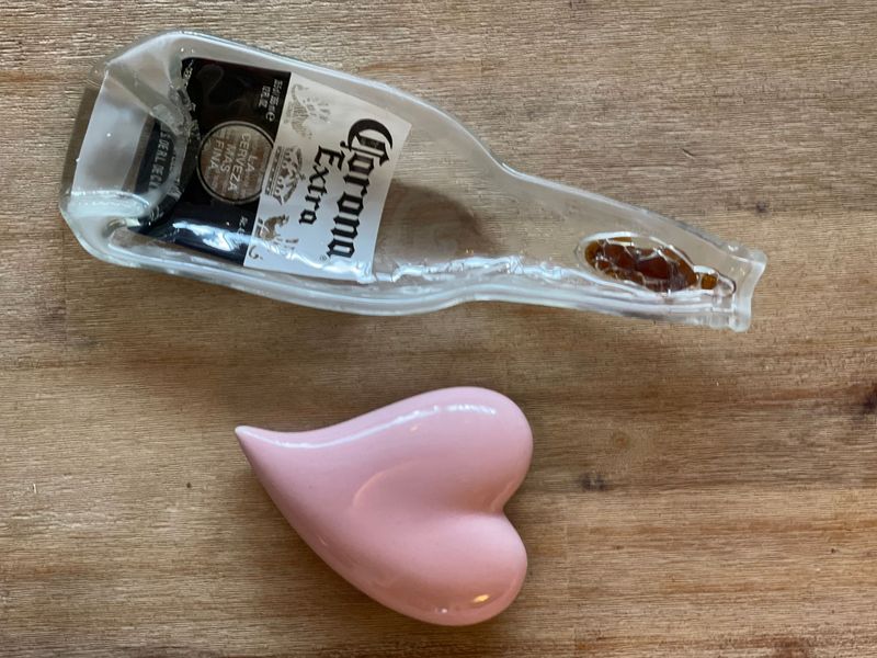 Corona Flasche als Schale