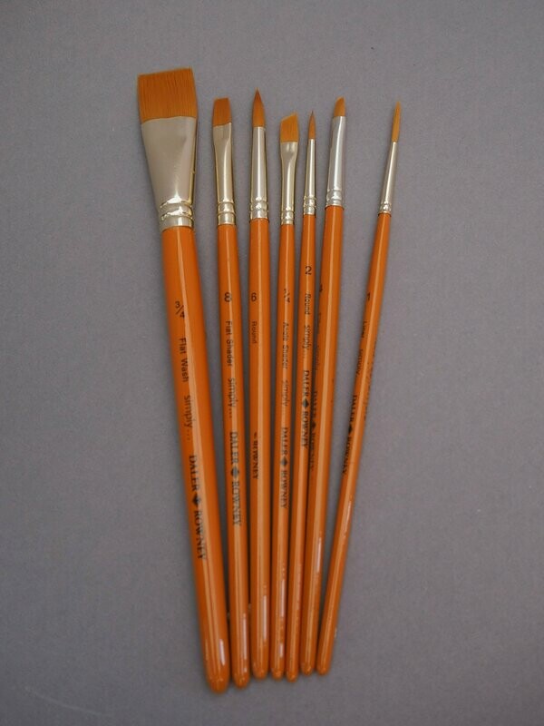Pinselset 7teilig Daler Rowney