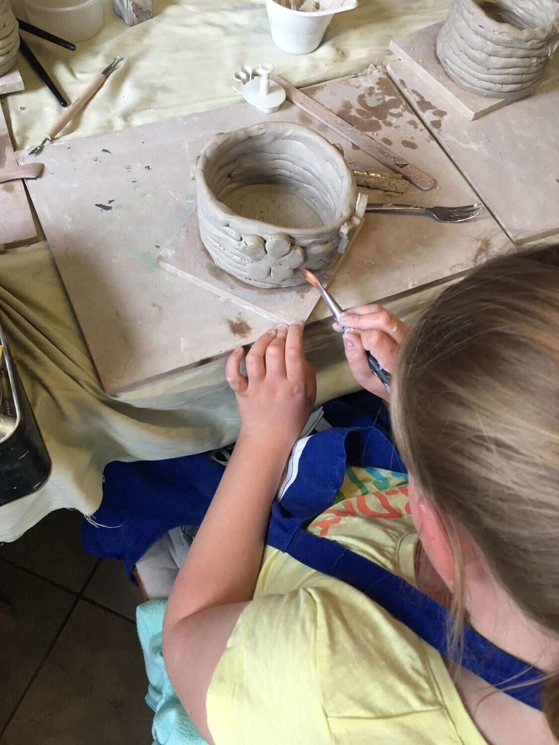 Kindertöpfern - Freies Modellieren am Do, 16.7. ab 16:30 Uhr Kindertöpfern - Freies Modellieren am Do, 16.7. ab 16:30 Uhr