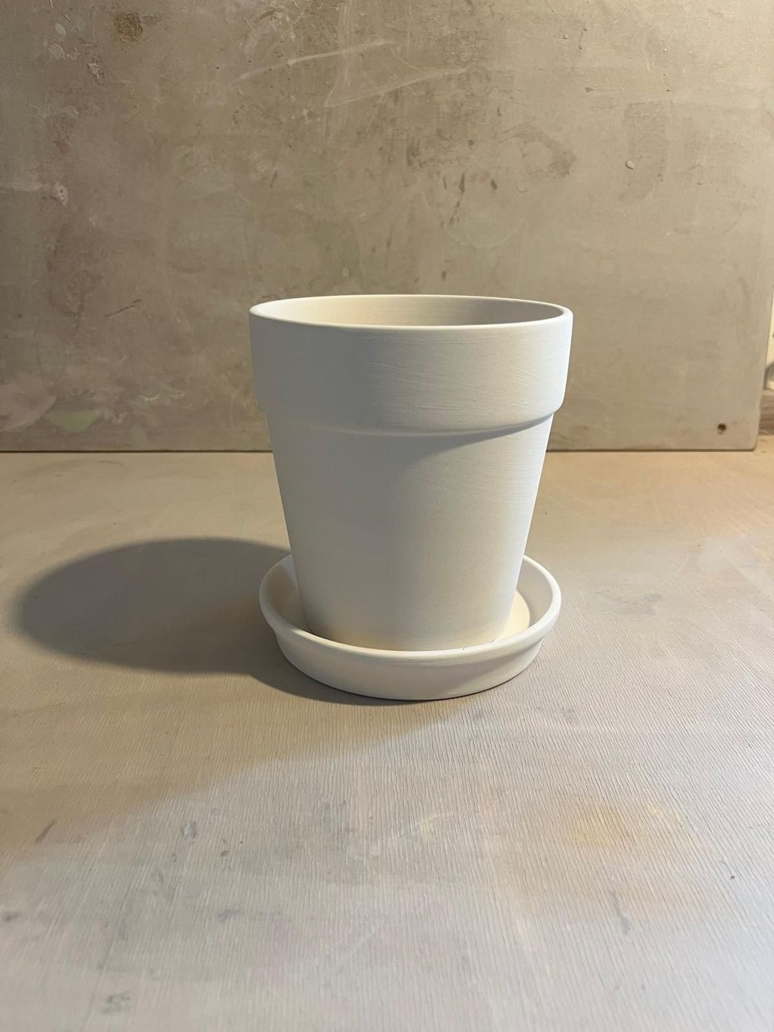 Pflanztopf mit Untersetzer