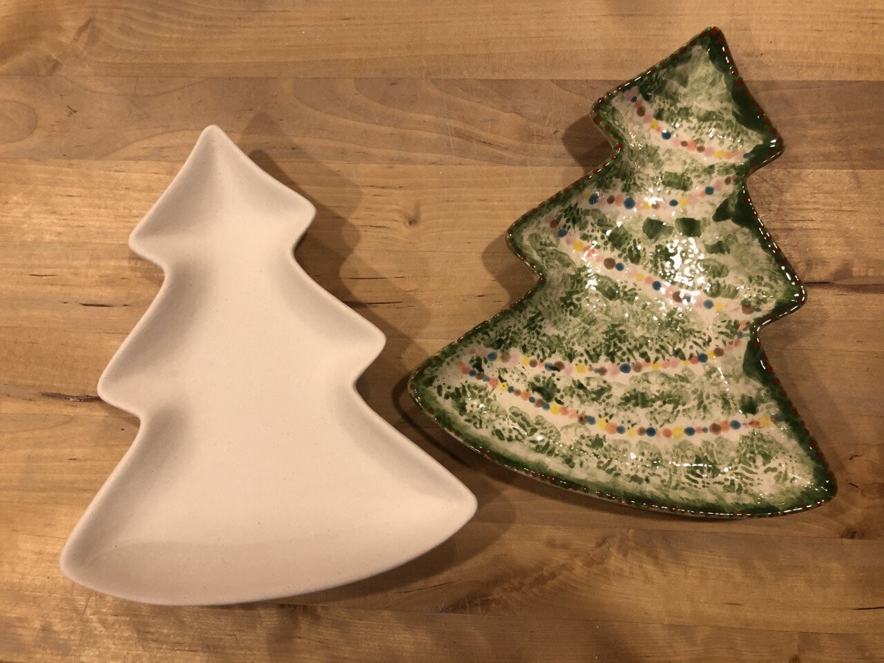 natur tischdeko weihnachten Dekoration schwarzes geschirr set matt