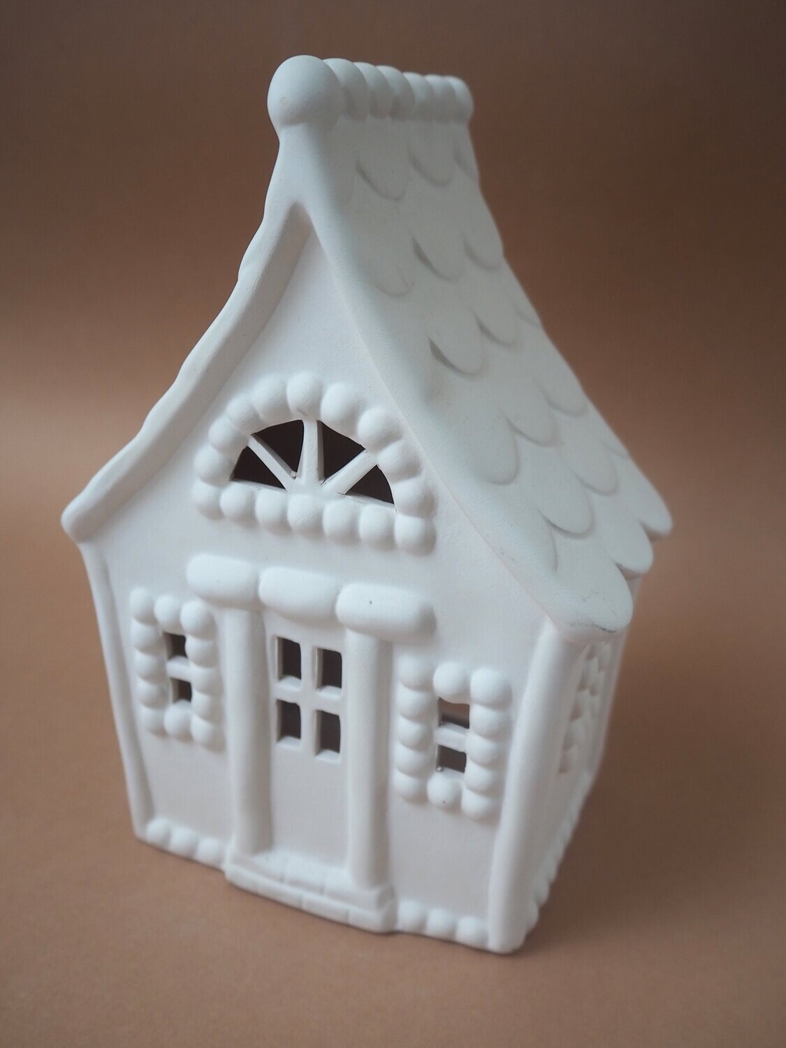 Teelicht Lichterhaus Lebkuchenhaus