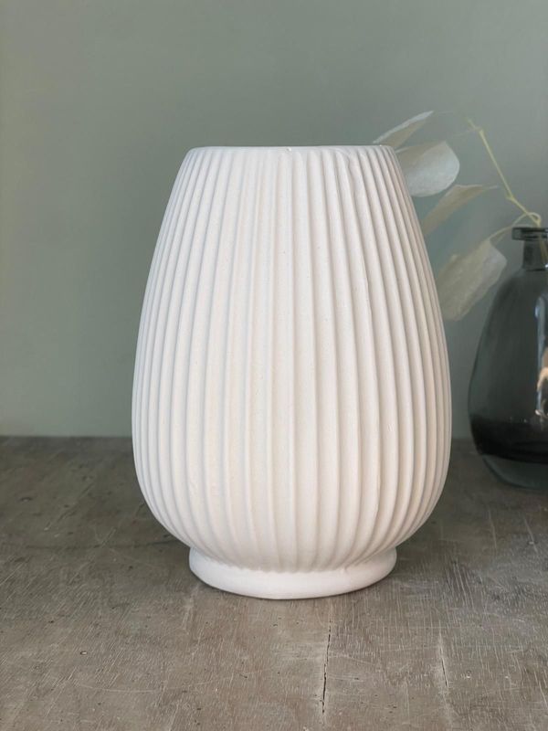 Vase Geriffelt Vase Geriffelt