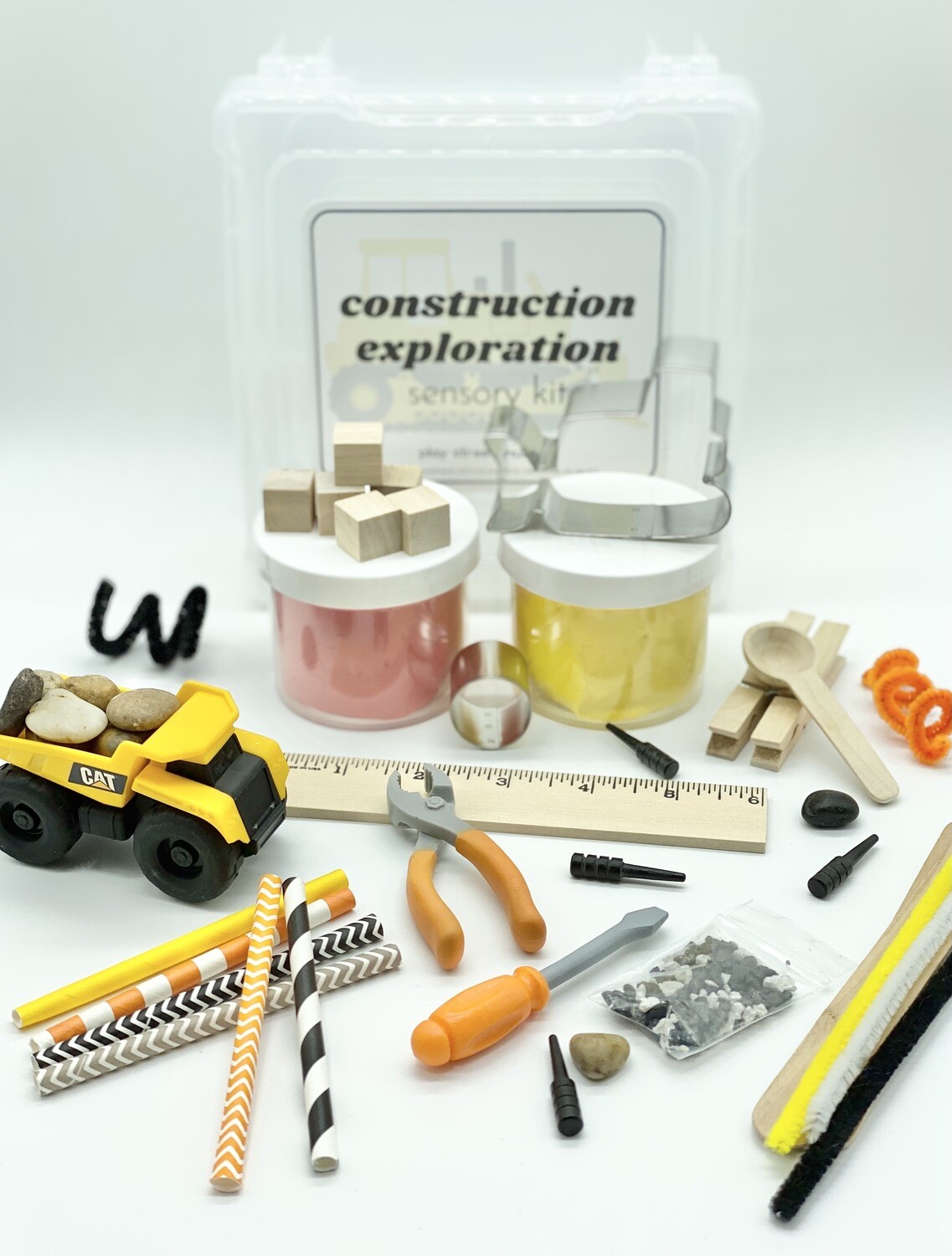Construction Exploration Sensory Kit