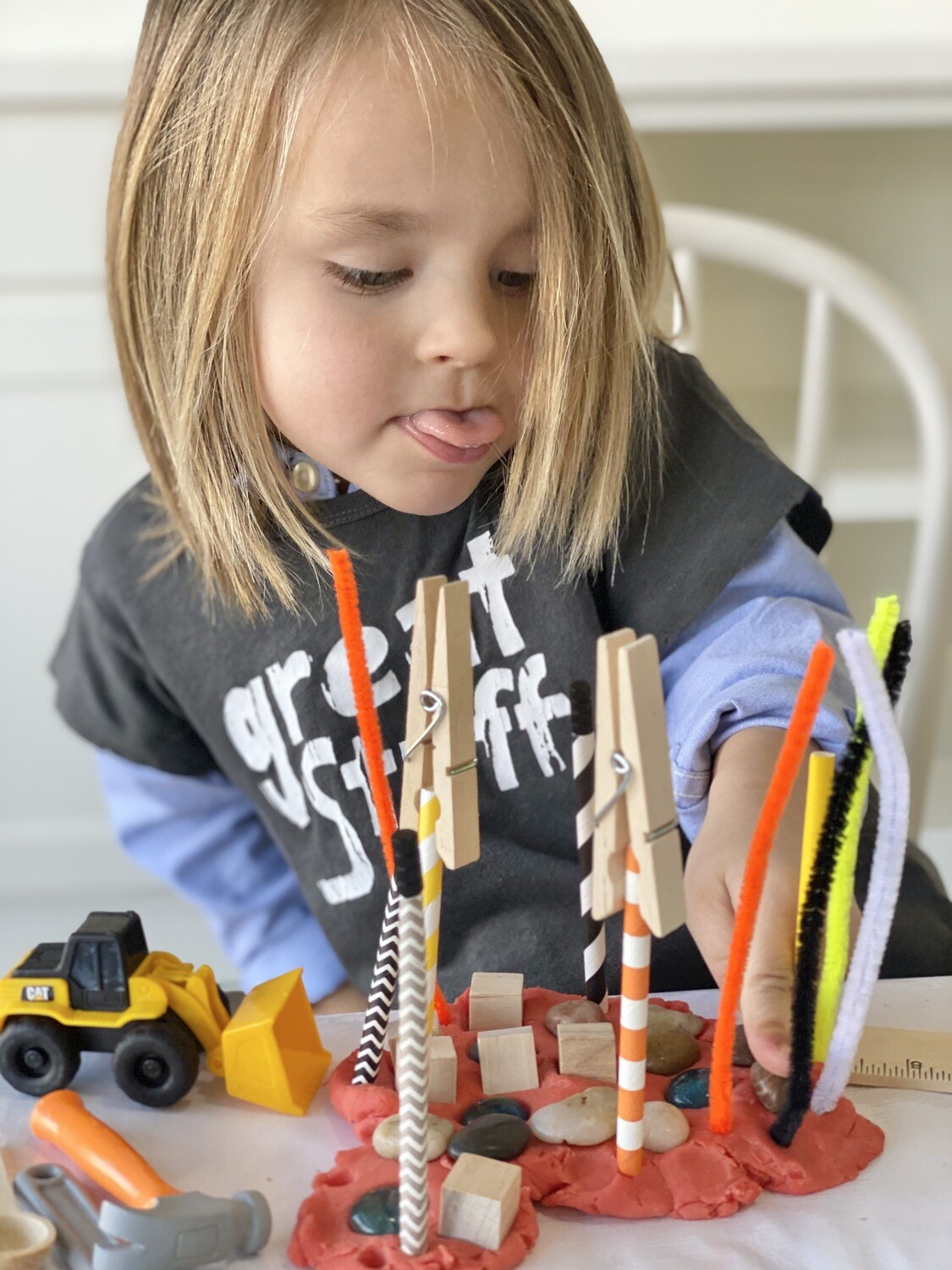 Construction Exploration Sensory Kit