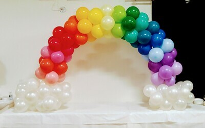 Tabletop Balloon Arch
