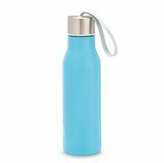 Personalized Sparkling Blue Water Bottle