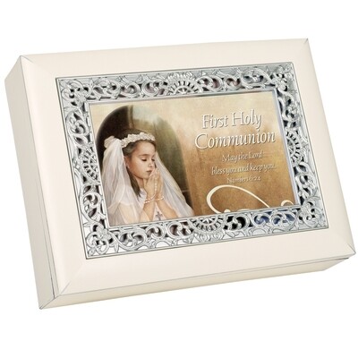 Communion Girl Ornate IV Music Box