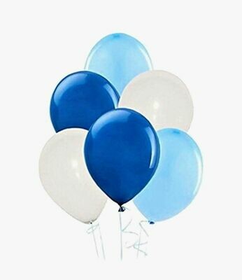 Latex Balloons with Helium - 12"