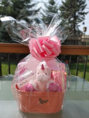 Baby Girl Personalized Fairy Basket