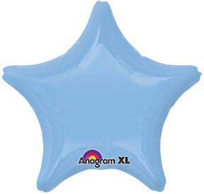 Star Balloon - Pastel Blue 18"