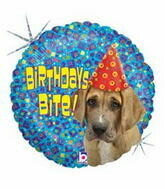 Birthdays Bite Balloon 18"