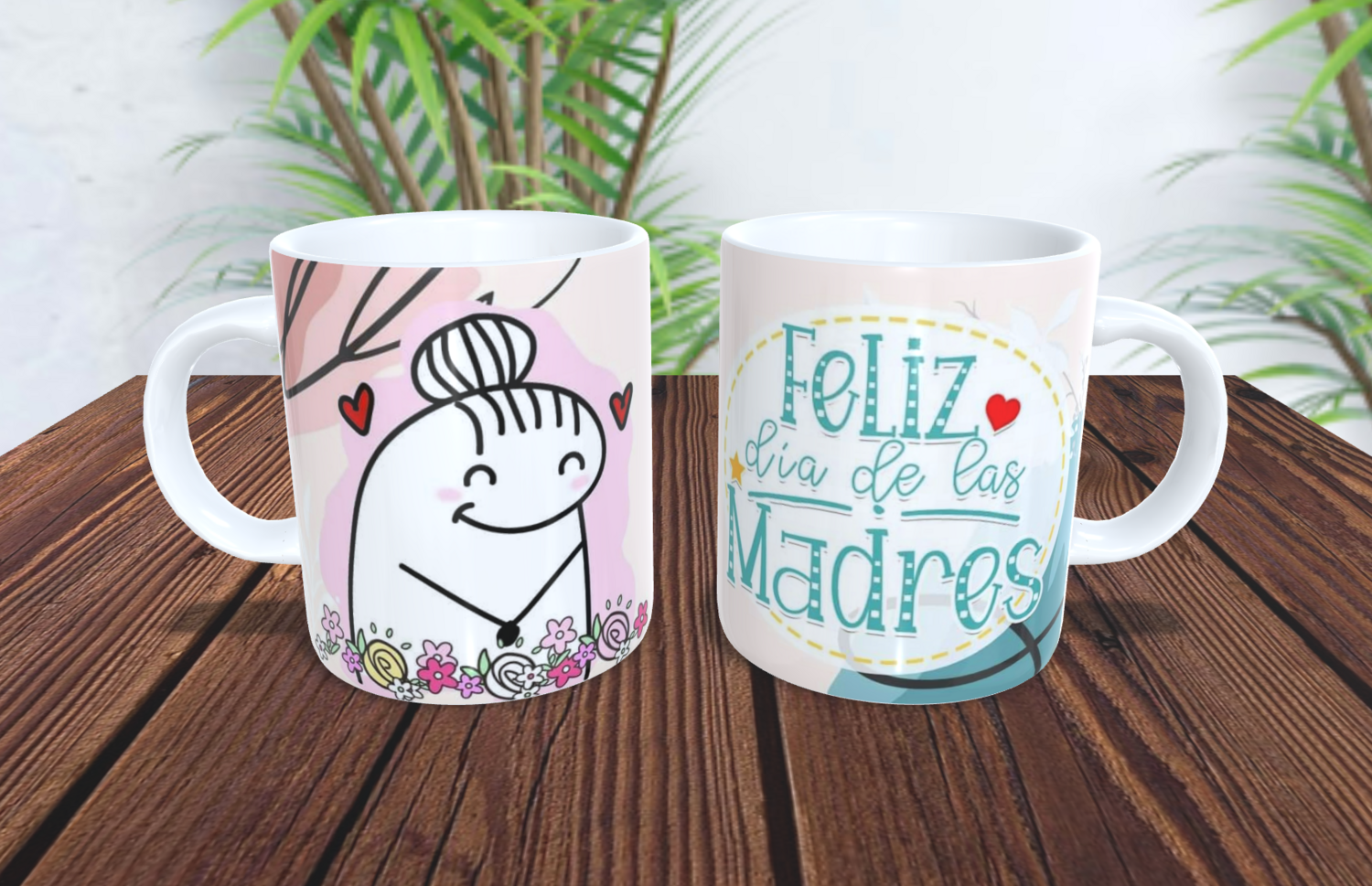 TAZAS DIA DE LA MADRE
