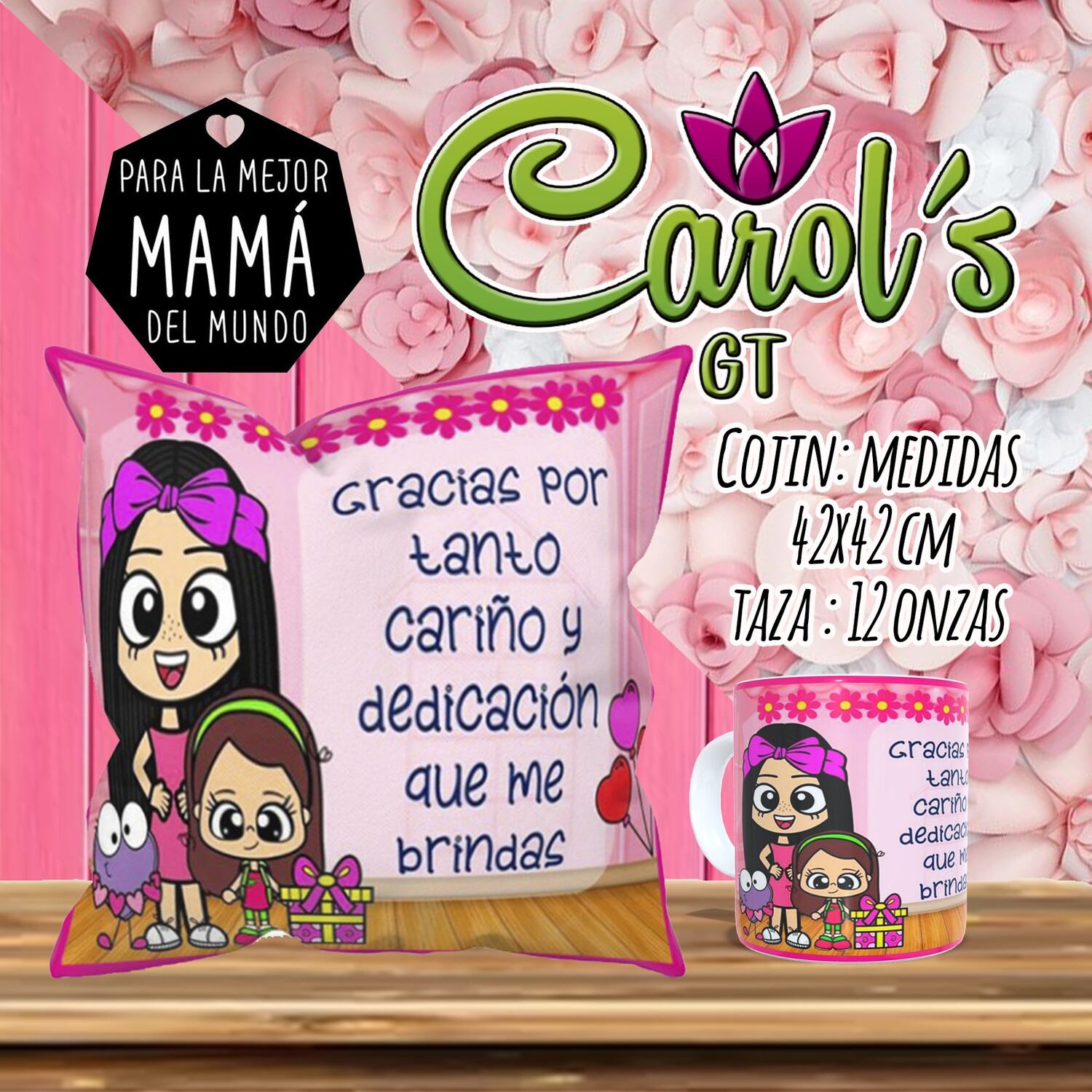 NUEVOS COJINES DIA DE LA MADRE
