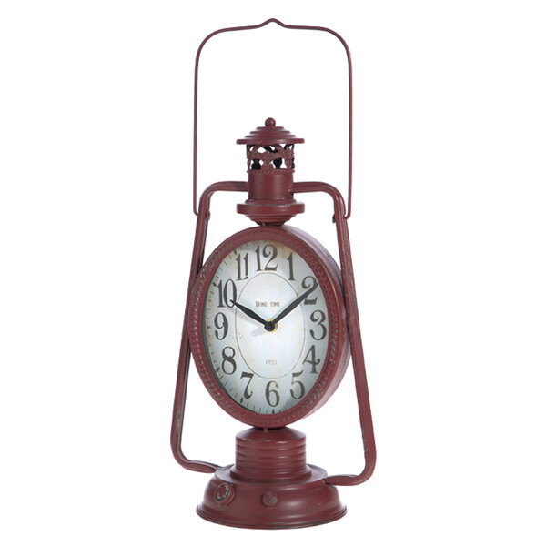TT065 Red Lantern Clock