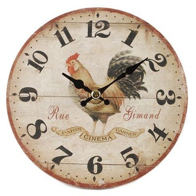 TT270 Rooster Mini Clock