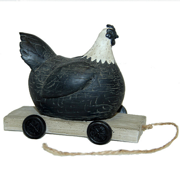 DF061 Hen Vntg Pll Toy