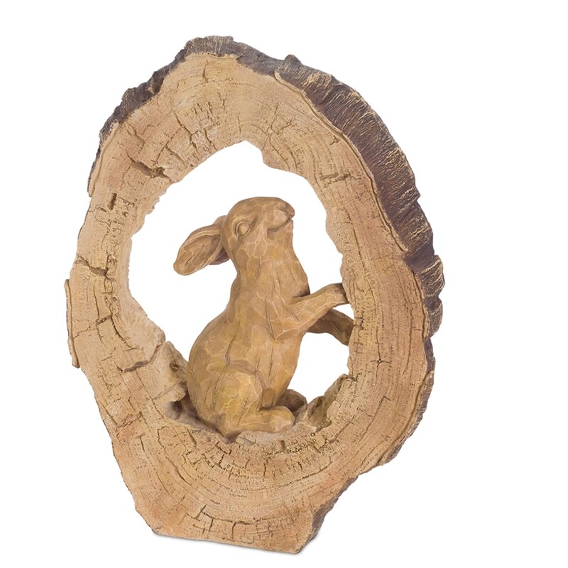 GC090 Hare in Log