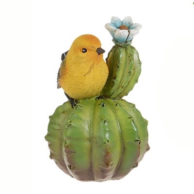 GC093 Succulent with Bird