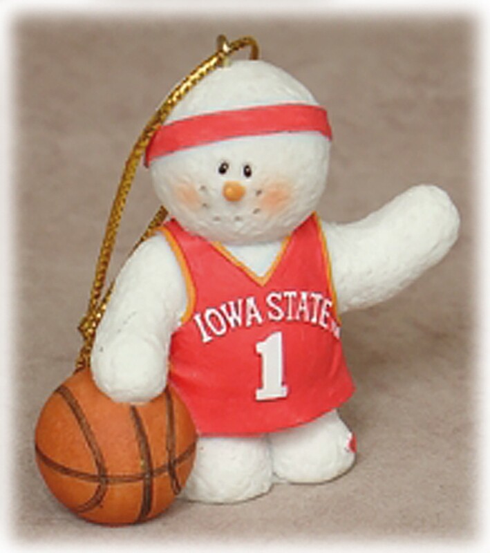 FG112 Iowa State Basketball Ornament