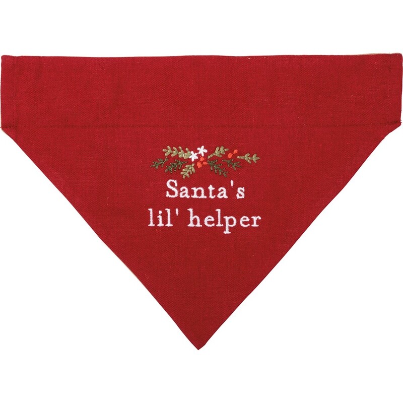 DA058 Reversible Dog Scarf - Lil Helper
