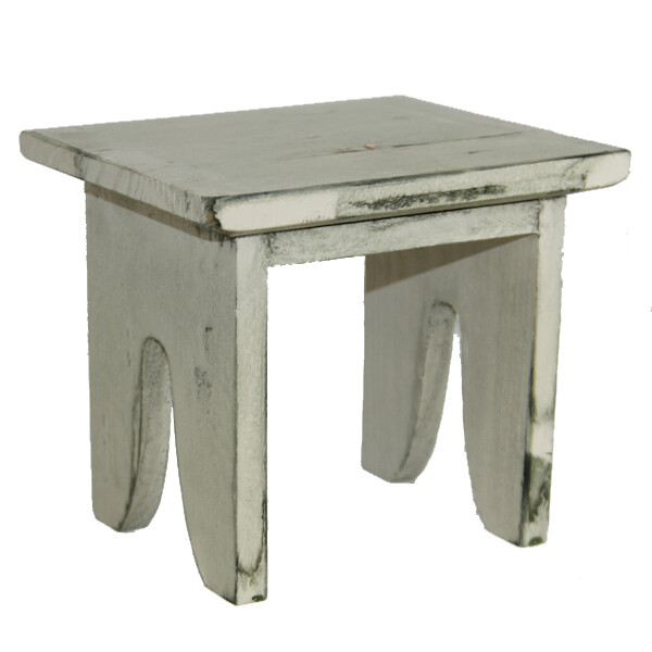 DA051 Large Cream Doll Table