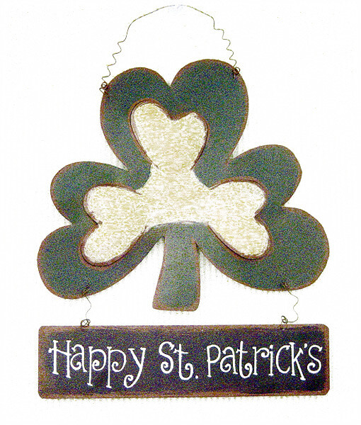 PS09 Tin Shamrock Stake / Hanger