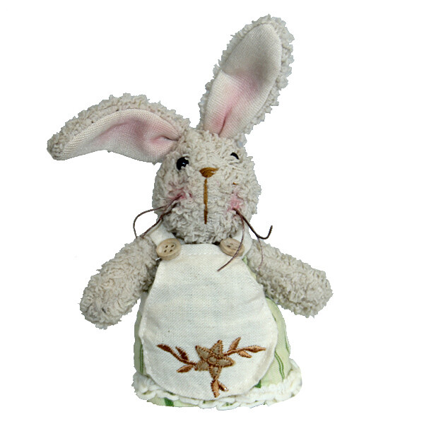 ER08 Cream Baby Grow Bunny